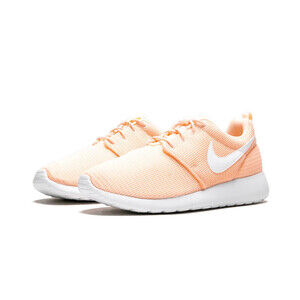 Nike Roshe One 599729-802 Sneaker Kids 6 Crimson Tint White Running Shoes GBNC35